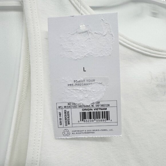 NEW Essential Bodycon Mini Maternity Dress - Isabel Maternity by Ingrid & Isabel - Picture 6 of 8